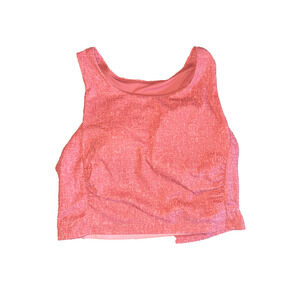 RBX Tank Top Sz L Built In Bra Terracotta Activewear Workout Yoga Gym Athleisure